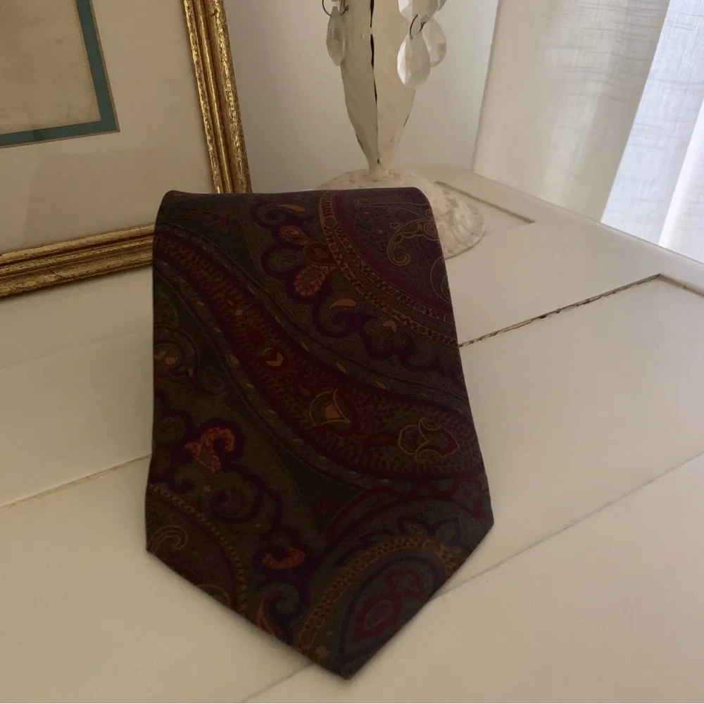 Ralph Lauren Paisley Silk Tie
